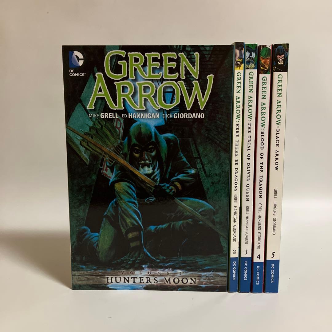 アメコミ・英語　GREEN ARROW　1〜5巻セット　グリーンアロー