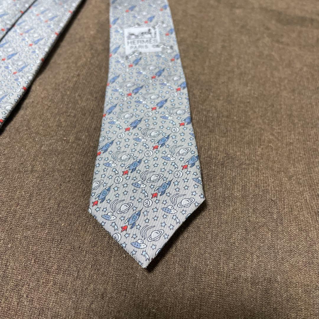 【新古品】HERMES ネクタイ 箱付き