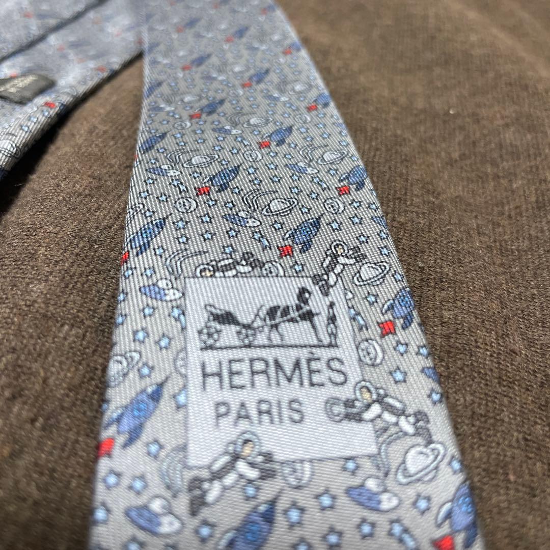【新古品】HERMES ネクタイ 箱付き