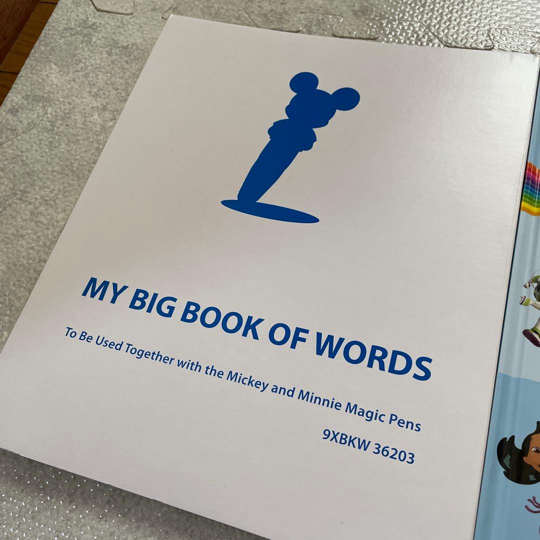 ディズニー　英語システム　my big book of words