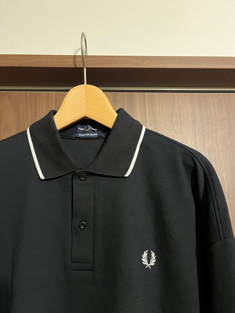 グ*ン様 FRED PERRY BEAMS 25AW ポロシャツ　長袖