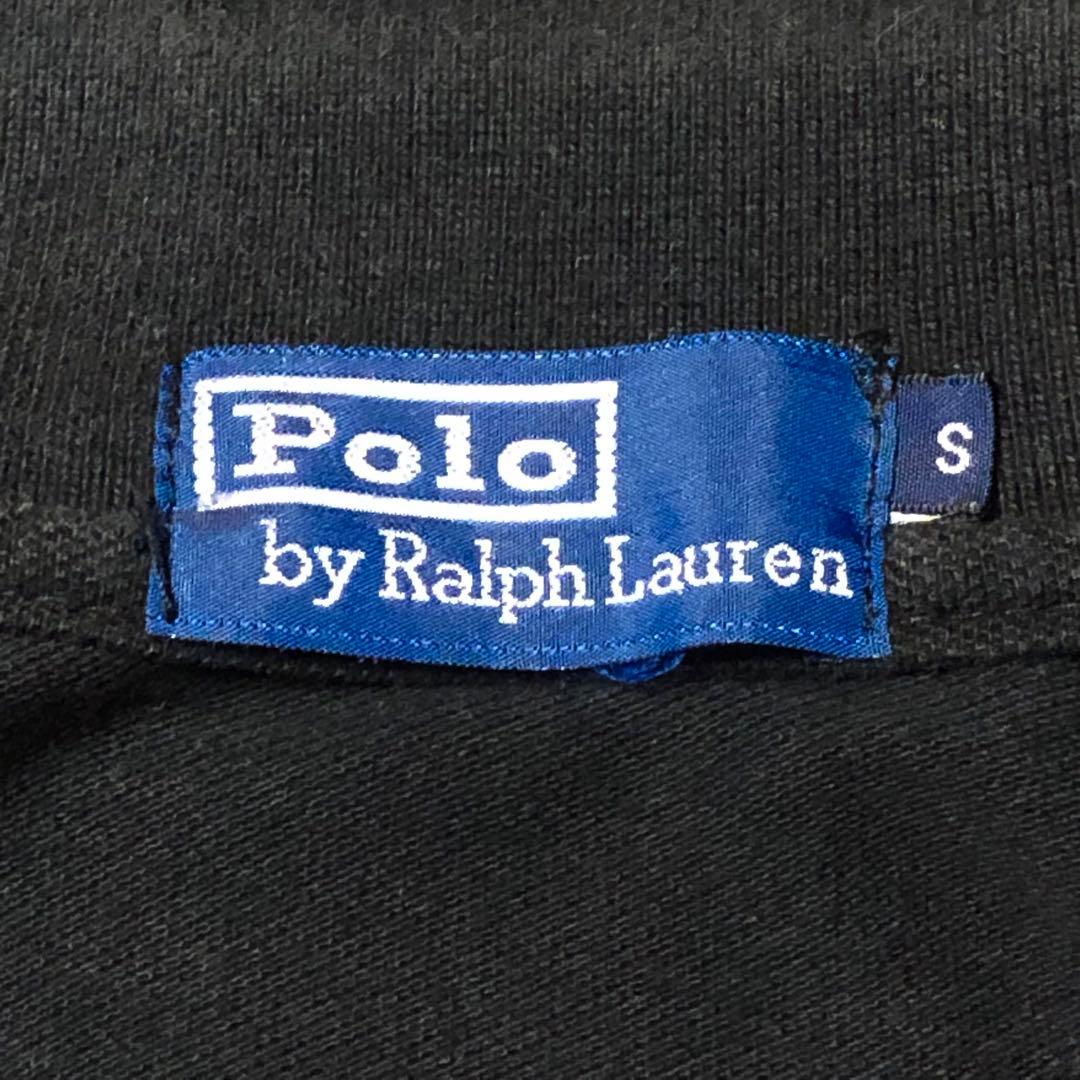ポロ・ラルフ・ローレン ビックポニー 黒 長袖ポロシャツ y2k ピチt