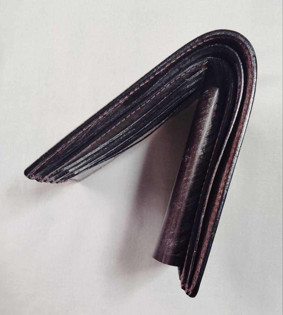 新品 英国製 BEORMA ベオーマ 二つ折り財布 ブライドルレザー