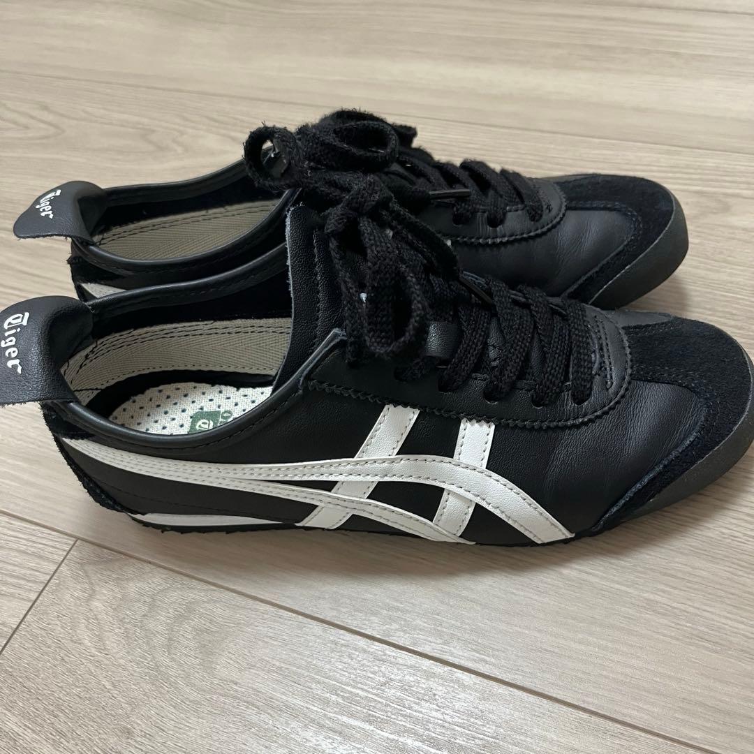【美品】オニツカタイガー　メキシコ66 23.5