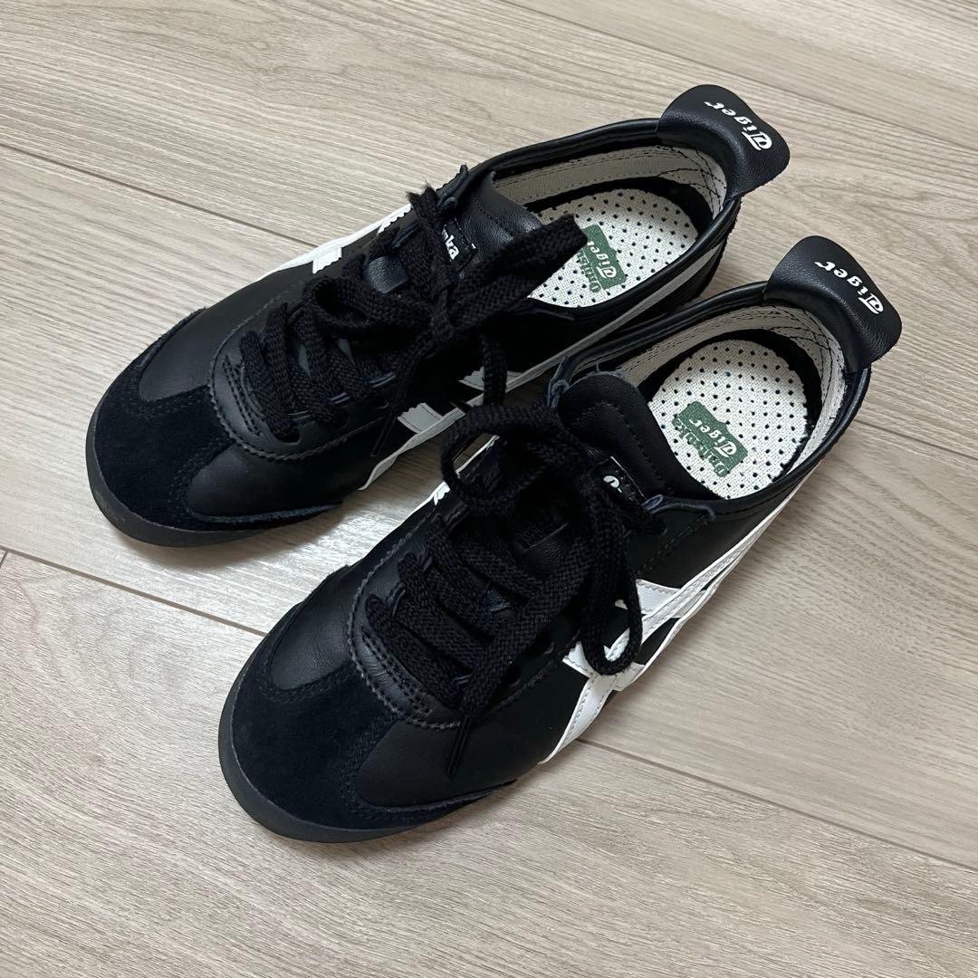 【美品】オニツカタイガー　メキシコ66 23.5