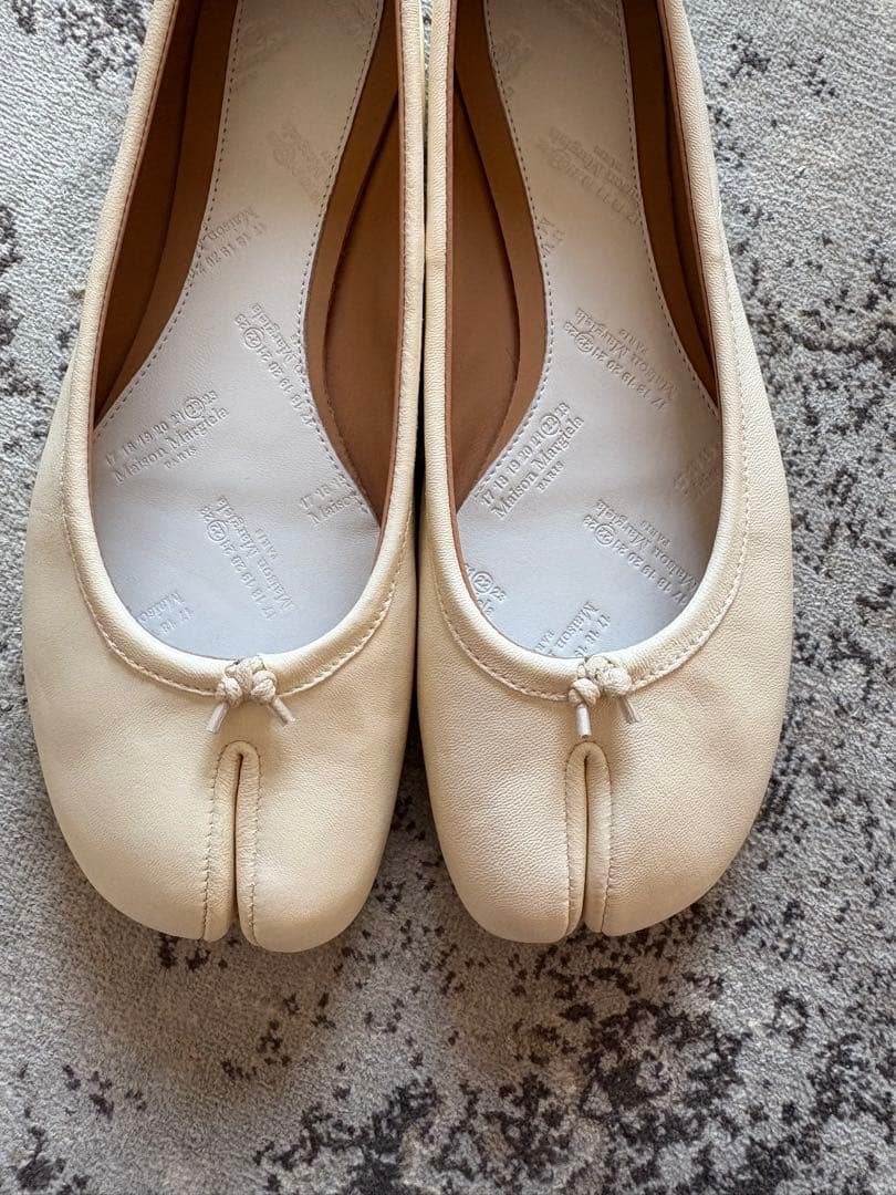 羊革 足袋シューズ 本革 シープスキン ラムスキン レザー バレエシューズ