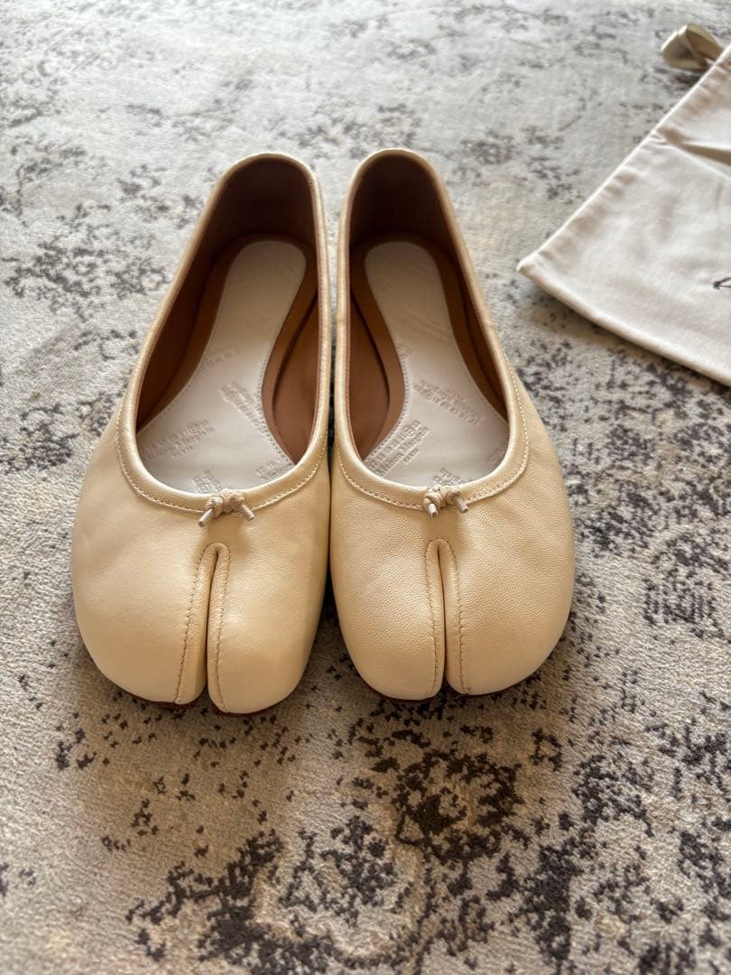 羊革 足袋シューズ 本革 シープスキン ラムスキン レザー バレエシューズ