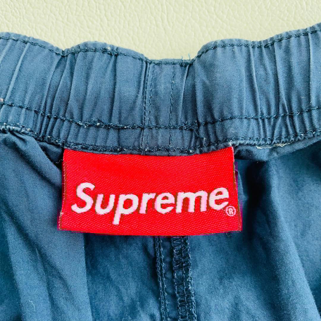 6248 シュプリーム　コットンシンチパンツ 20SS ネイビー