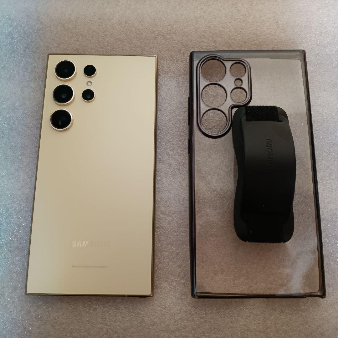 Galaxy S24 ultra 256GB チタニウムイエロー グローバル版