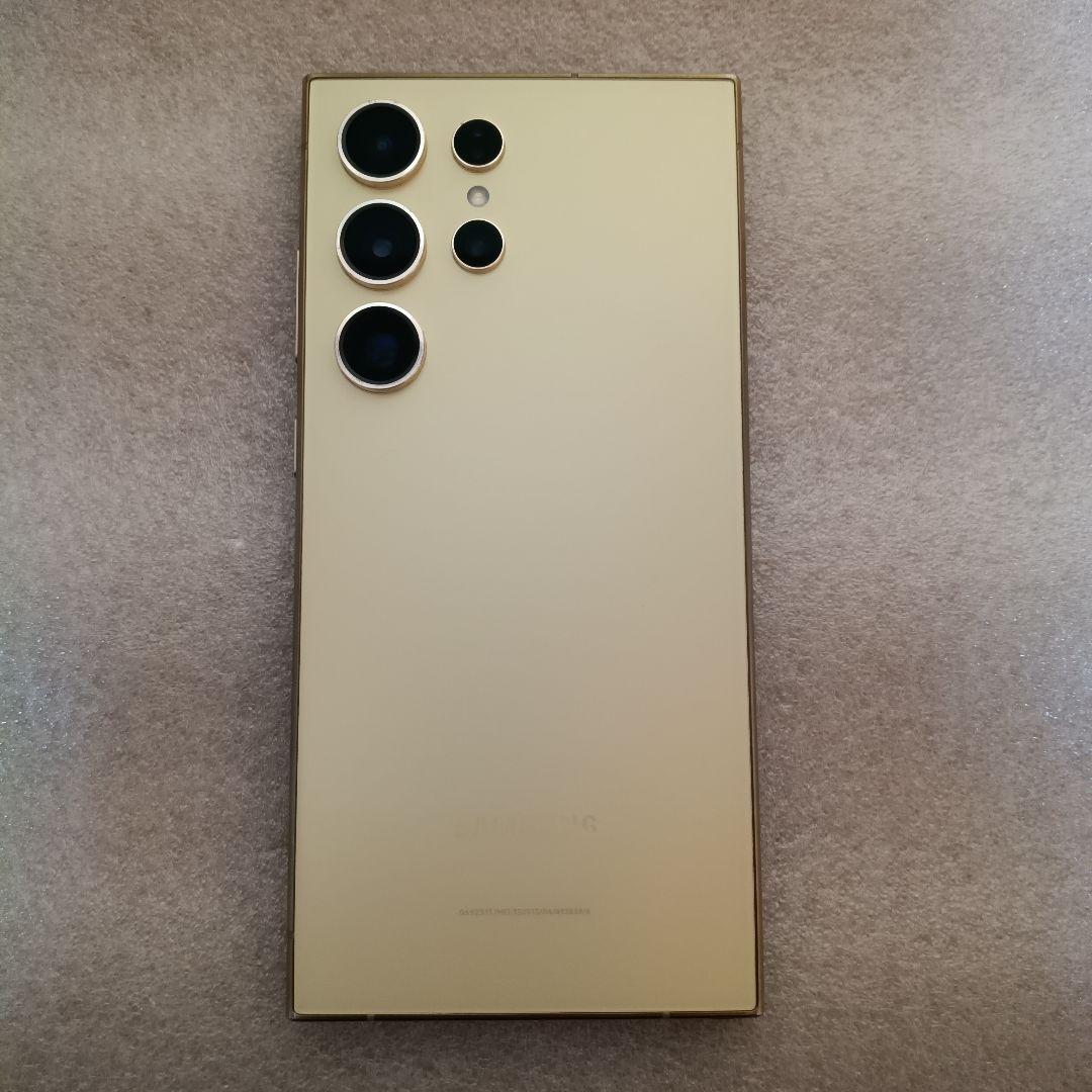 Galaxy S24 ultra 256GB チタニウムイエロー グローバル版