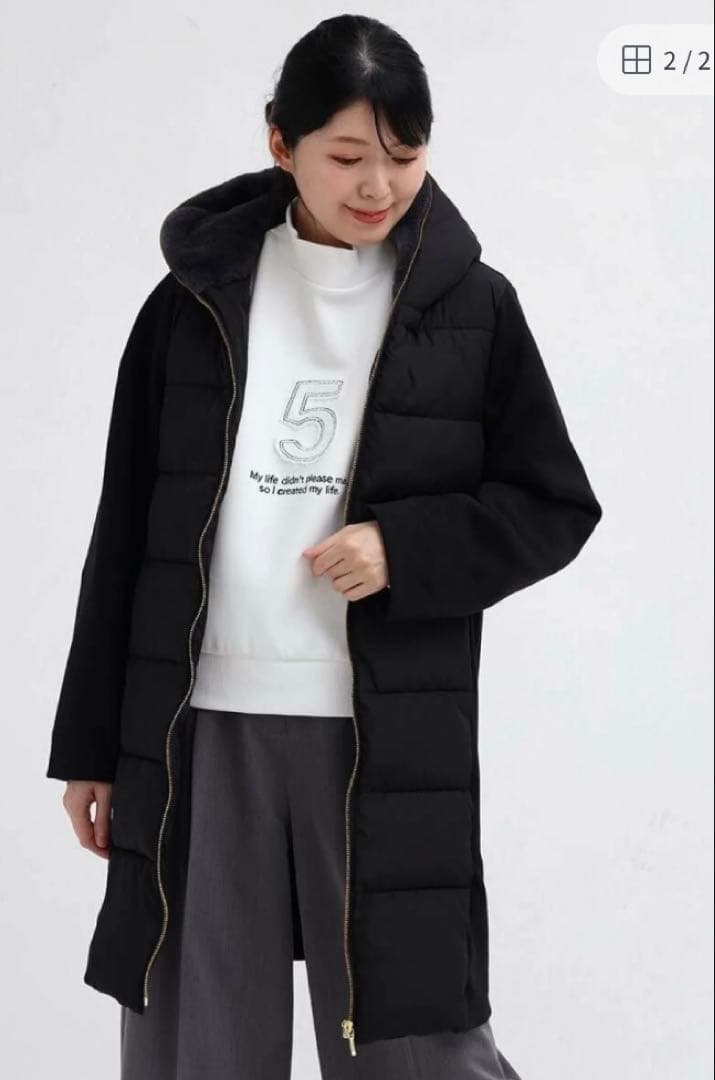 ヤマダヤ福袋 2026 メドック フェイクファー ロング コート