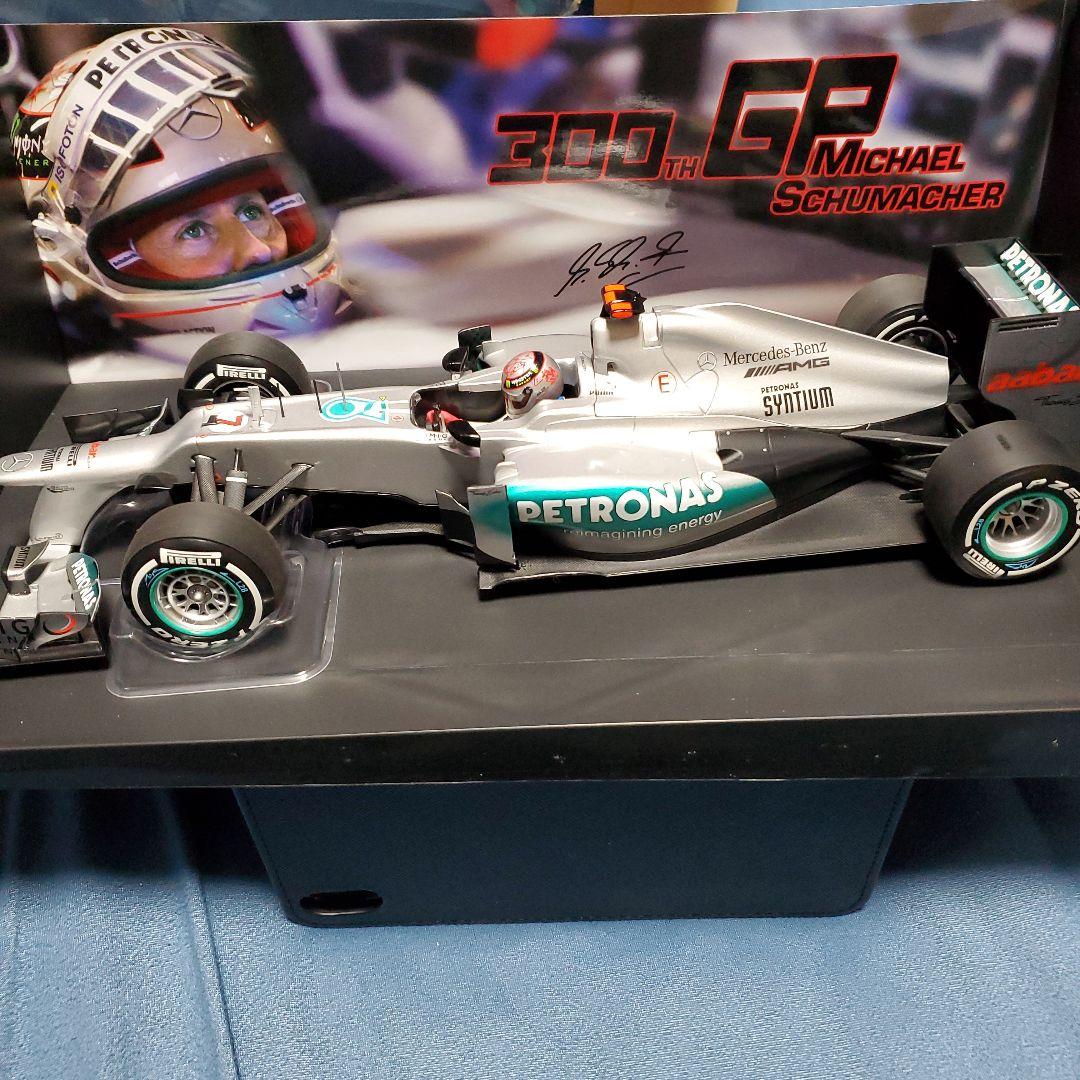 300戦目記念 ミハエル・シューマッハ F1 W02 1/18