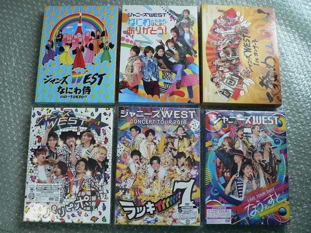 10DVD【なにわ侍パリピポ一発ラッキィ7なうぇすと】初回6枚ジャニーズWEST