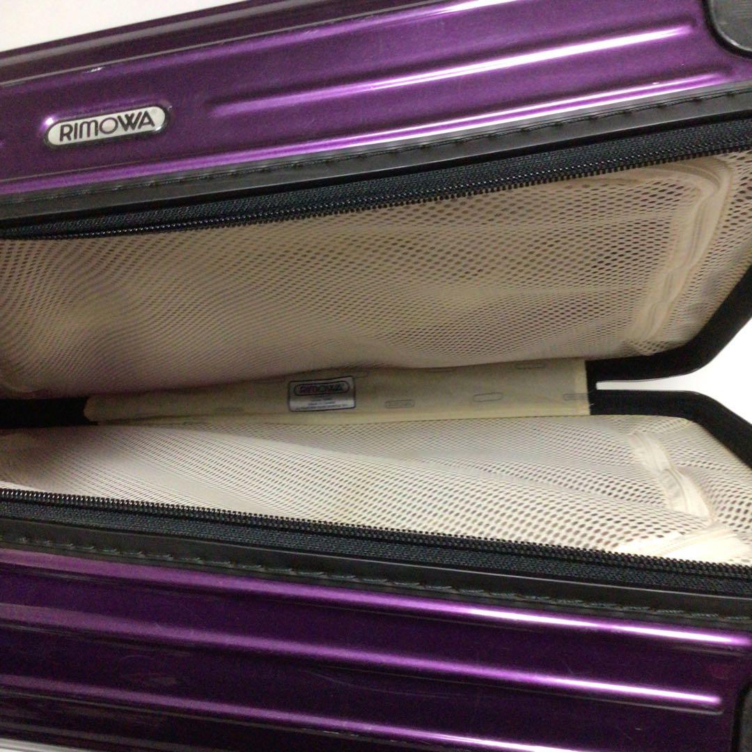 RIMOWA リモア　紫 キャリーケース 中型 メンズ　レディース　人気　高級