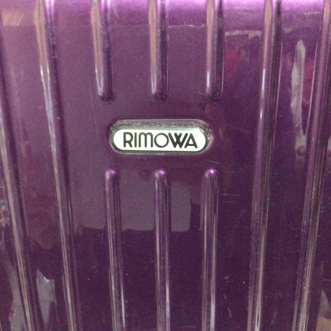 RIMOWA リモア　紫 キャリーケース 中型 メンズ　レディース　人気　高級