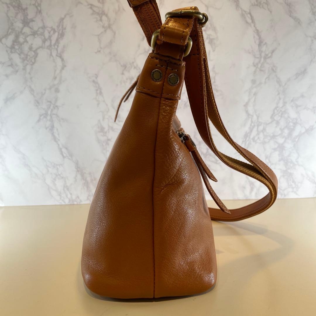 【未使用】Dakota（ダコタ）　レザーショルダーバッグ　プリンセスバッグ