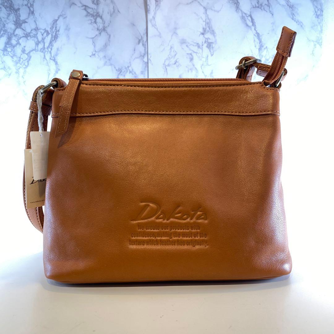 【未使用】Dakota（ダコタ）　レザーショルダーバッグ　プリンセスバッグ