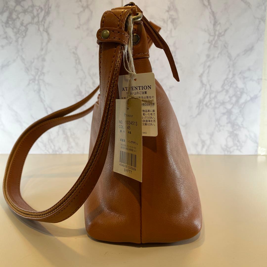 【未使用】Dakota（ダコタ）　レザーショルダーバッグ　プリンセスバッグ