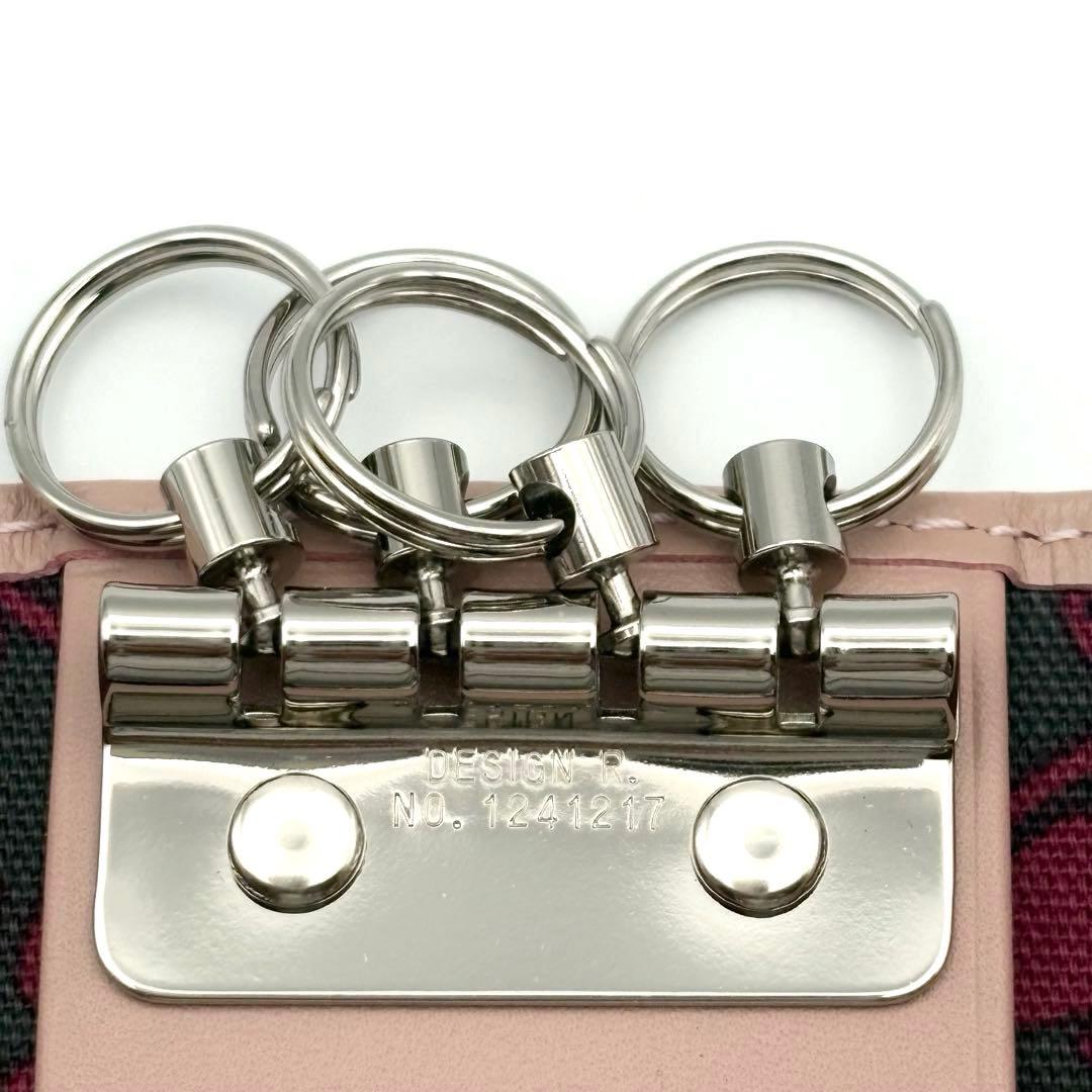 【未使用】ヴィヴィアン・ウエストウッド 4連キーケース オーブ柄 レザー 箱付