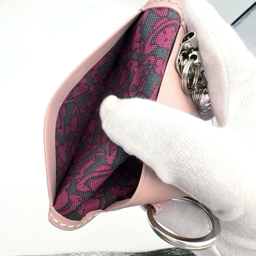 【未使用】ヴィヴィアン・ウエストウッド 4連キーケース オーブ柄 レザー 箱付