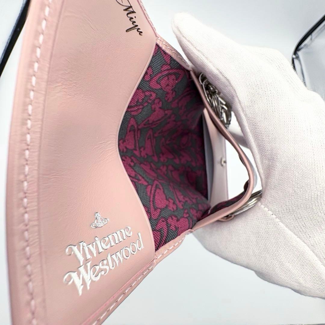 【未使用】ヴィヴィアン・ウエストウッド 4連キーケース オーブ柄 レザー 箱付