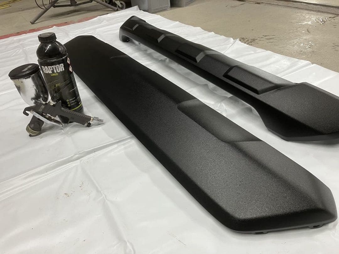 TOYOTA RAV4前後スキッドプレート ラプターライナー塗装　2点セット