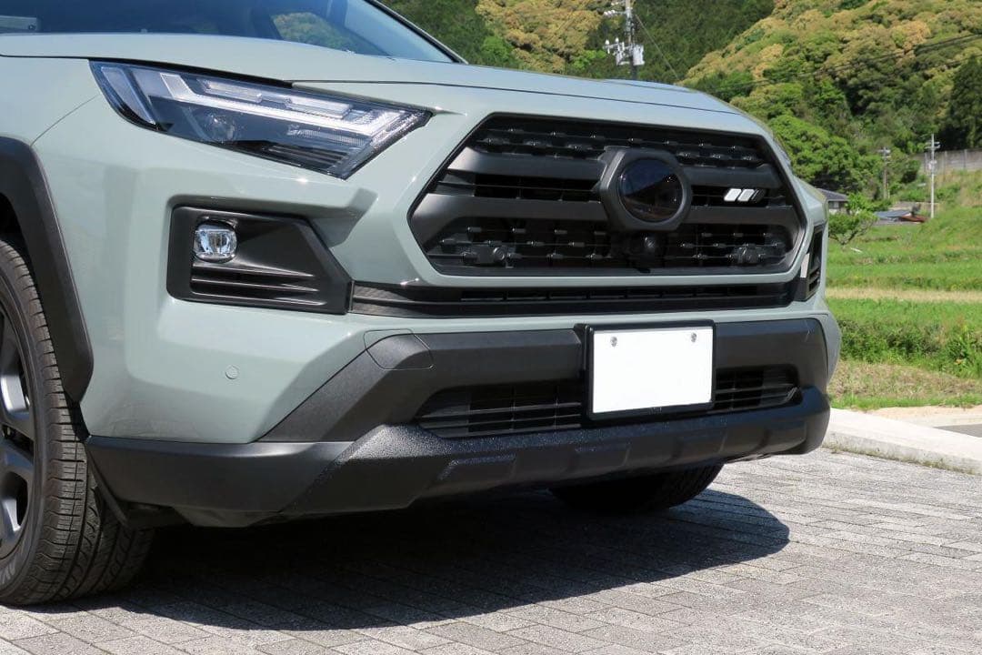 TOYOTA RAV4前後スキッドプレート ラプターライナー塗装　2点セット