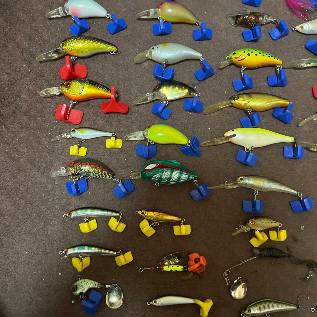 ハードルアーセット 多数 透明ケース付き約75個