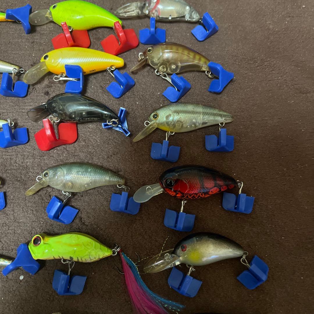 ハードルアーセット 多数 透明ケース付き約75個