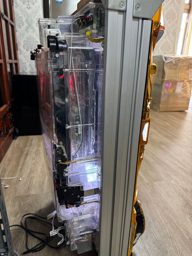 パチンコ実機 + ガラス + 専用ドアキー初代 復活 サンセイ レトロ アミュー