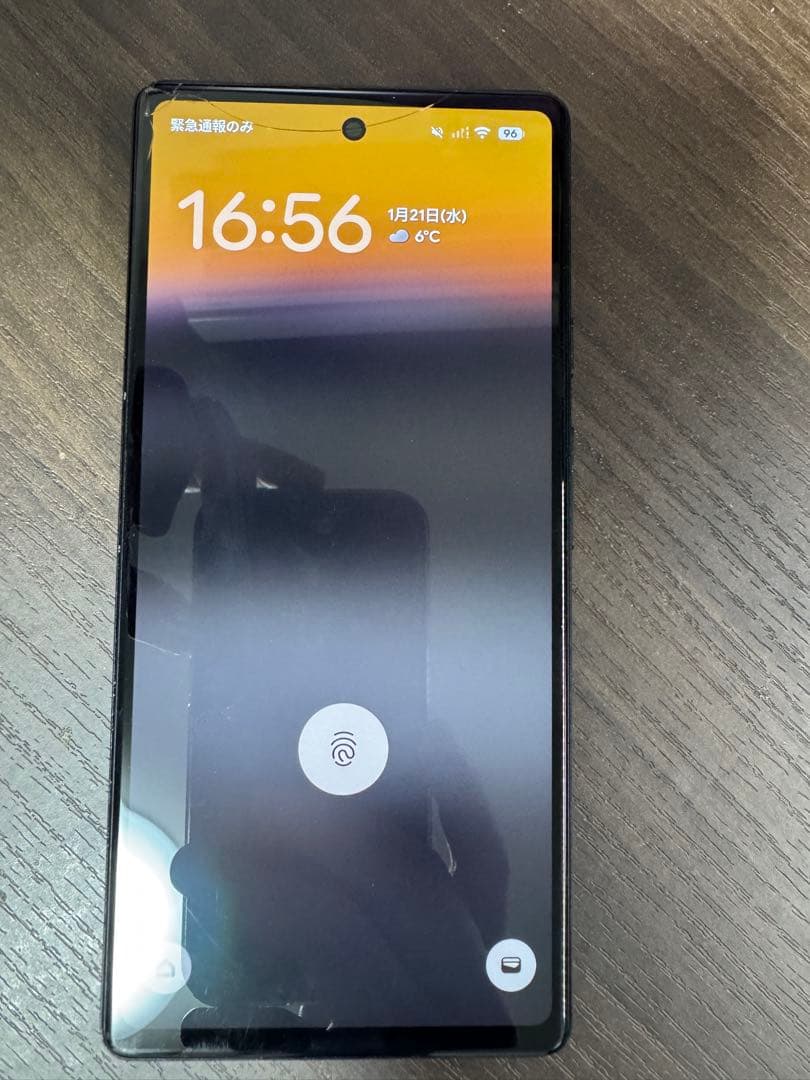 【中古】Google Pixel6a 128GB　SIMフリー 画面割れあり
