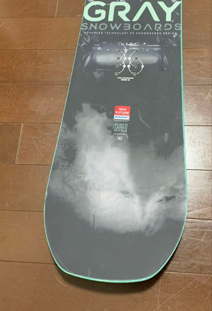 GRAY スノーボード　 Shred 140cm ダブルキャンバー　2回使用