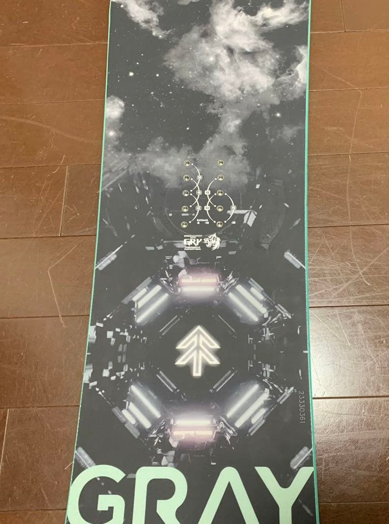 GRAY スノーボード　 Shred 140cm ダブルキャンバー　2回使用