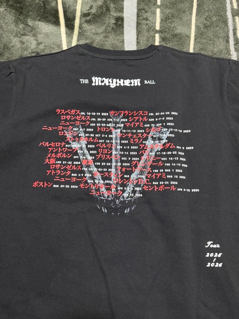 LADY GAGA レディー・ガガ Tシャツ 踊るか死ぬか XLサイズ