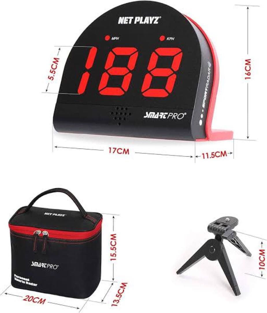 【新品】Net Playz ネットプレイズ　スピード測定器