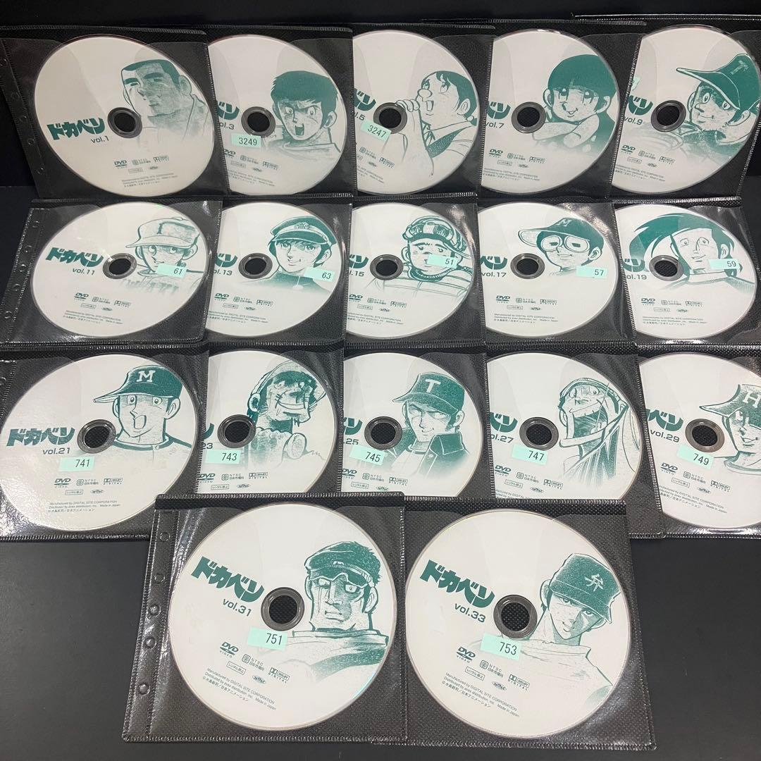 ドカベン TVシリーズ レンタルDVD アニメ 全巻完結セット