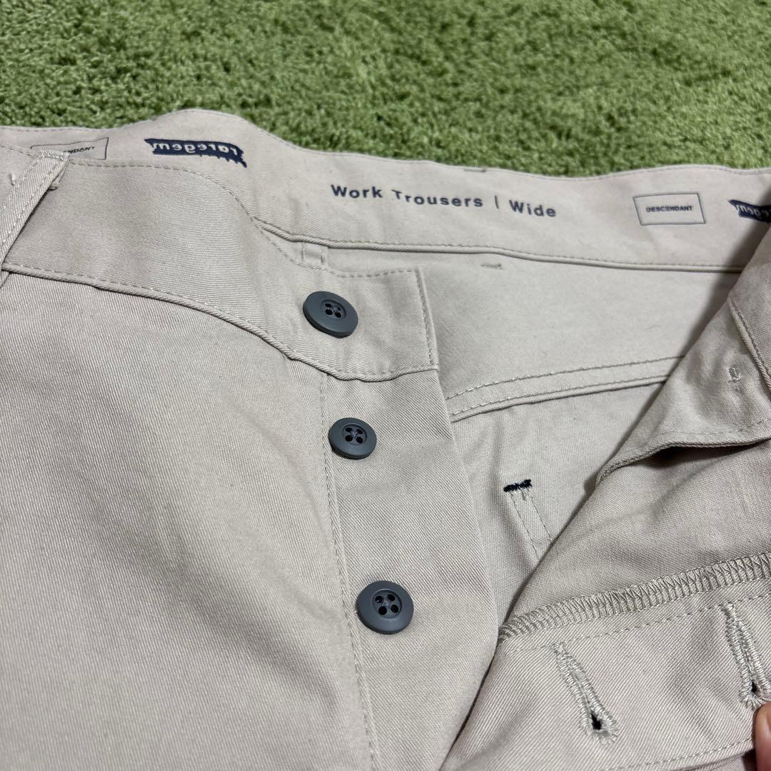 パンツ DESCENDANT/WORK TROUSERSUNSAIORI raregem