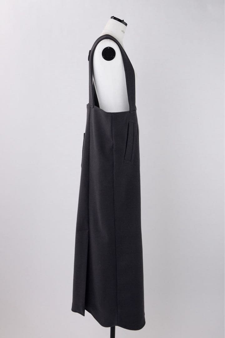 新品未使用【nagonstans】ジャンパースカート M グレー