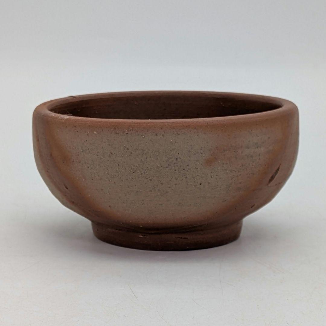 南燦窯 徳永修 備前焼 緋襷丸中鉢揃（小鉢6客） 共箱栞 食器 在銘 作家作品