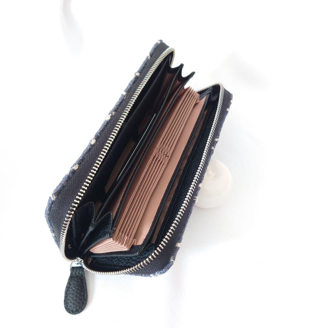 6/27*32 まさむね10 本革ギャルソン長財布 ２点 ミナペルホネン