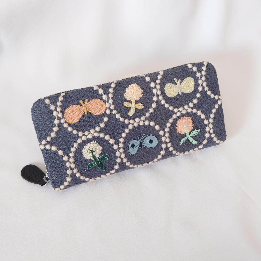 6/27*32 まさむね10 本革ギャルソン長財布 ２点 ミナペルホネン