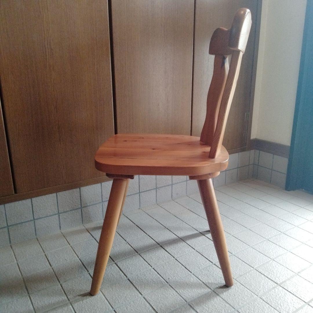 デンマークヴィンテージ/天然木/無垢/カントリーチェア/椅子/レトロ