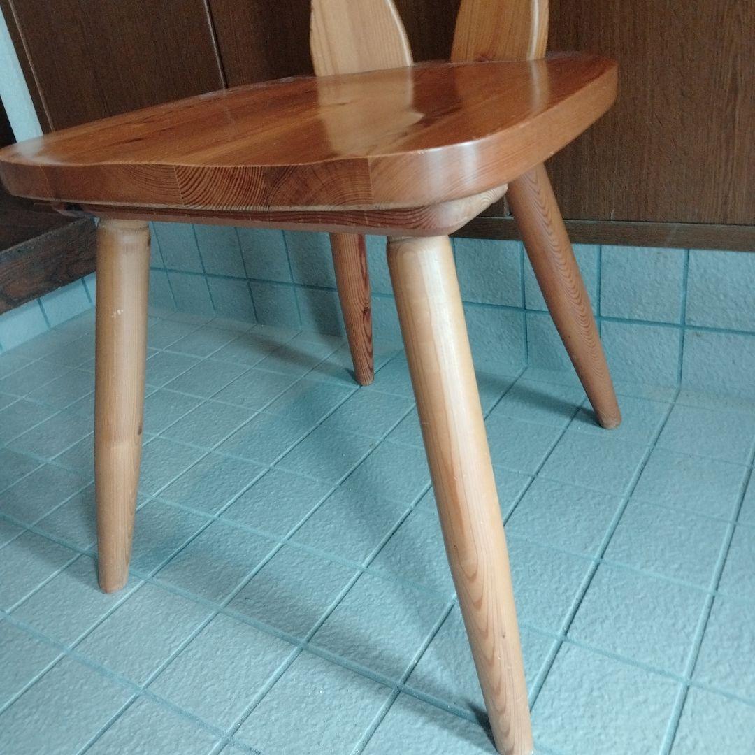 デンマークヴィンテージ/天然木/無垢/カントリーチェア/椅子/レトロ