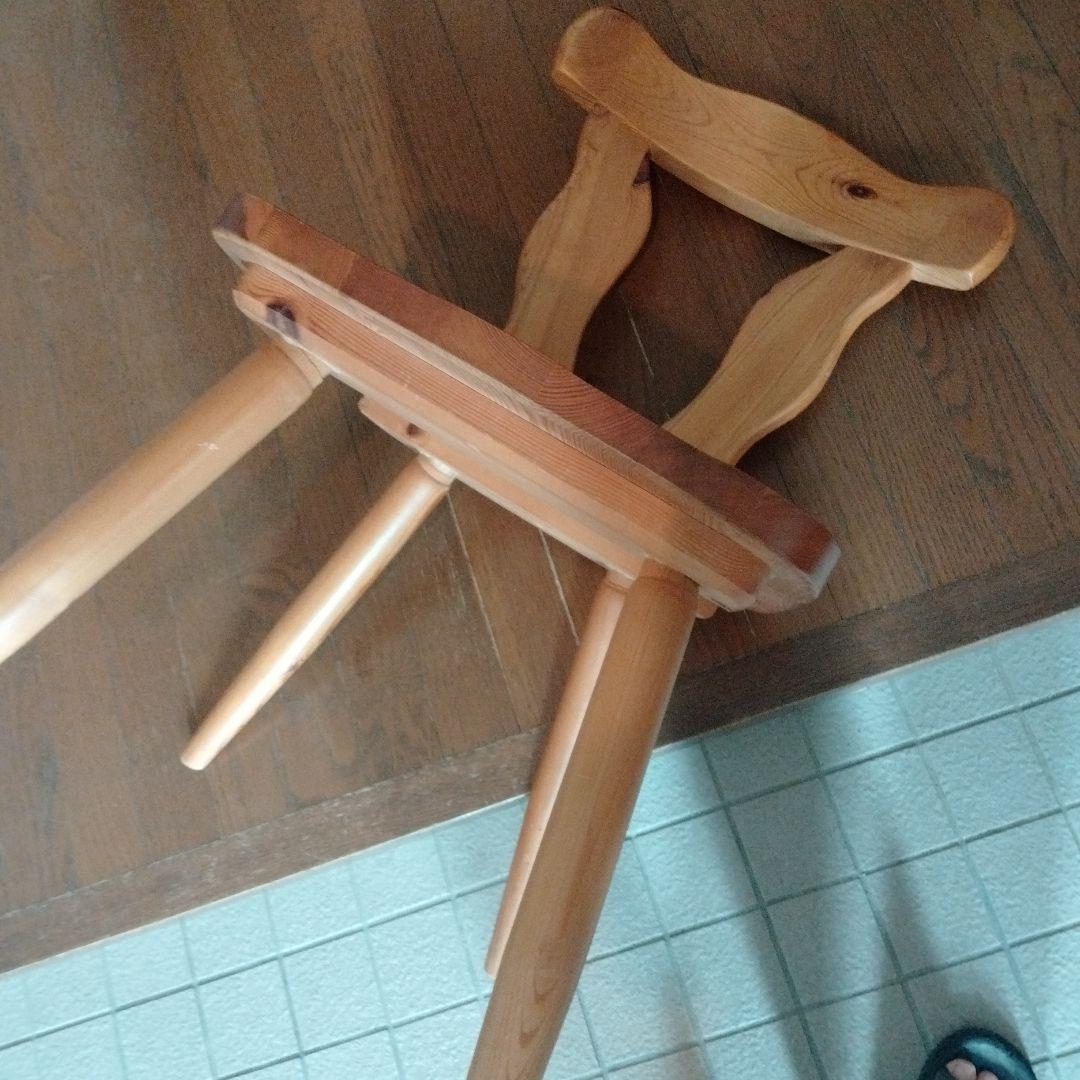 デンマークヴィンテージ/天然木/無垢/カントリーチェア/椅子/レトロ