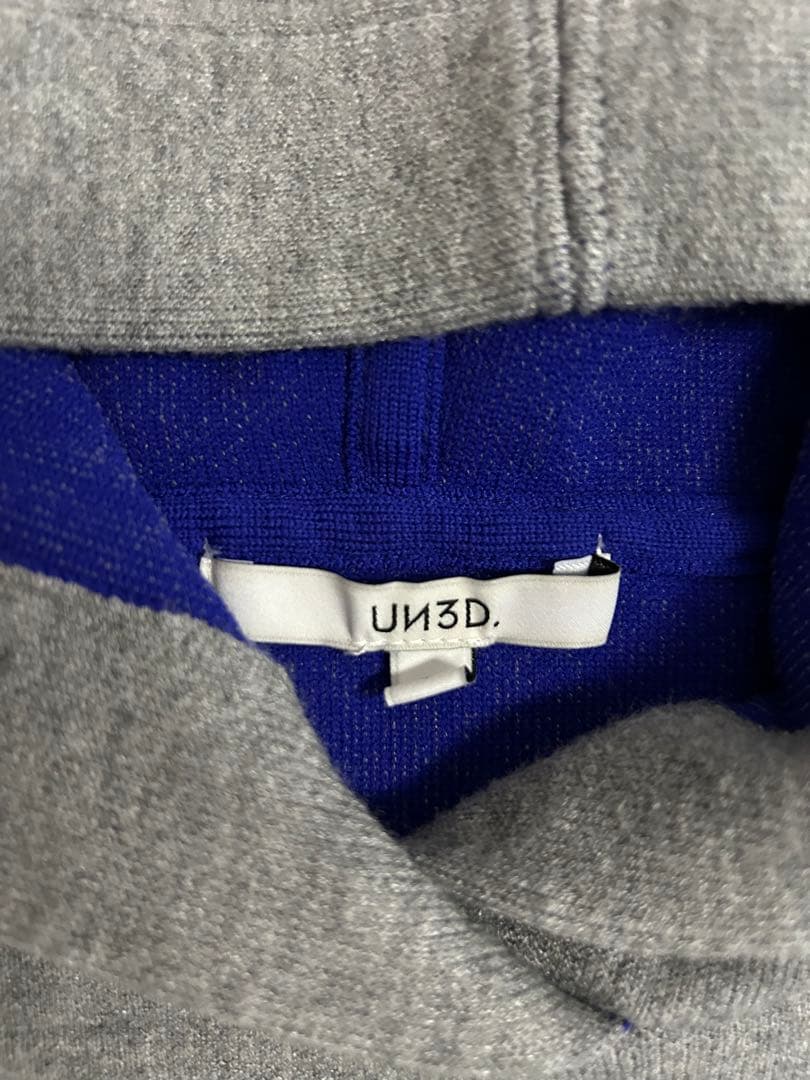 アンスリード 新品 未使用 グレー ニット フーディ パーカー