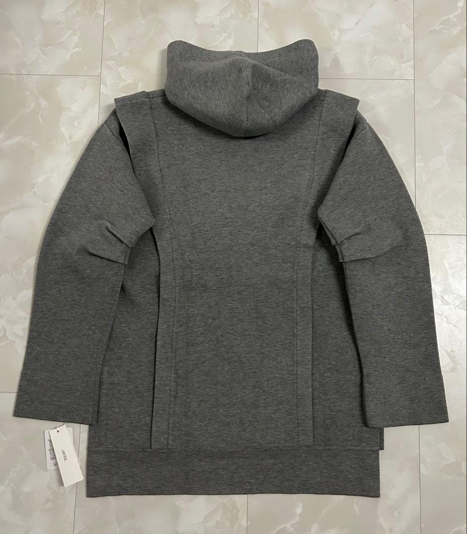 アンスリード 新品 未使用 グレー ニット フーディ パーカー