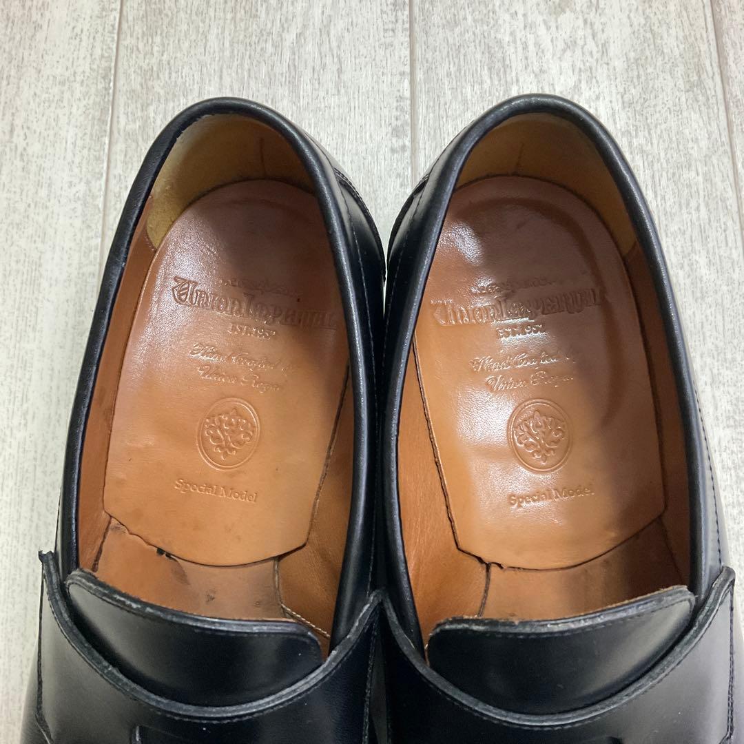 ユニオンインペリアル　ローファーU2004 黒　サイズ7