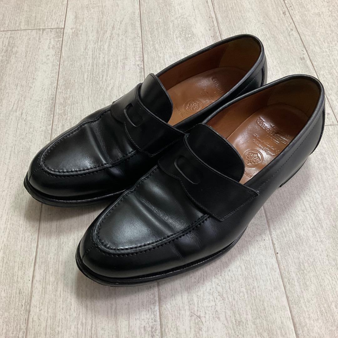 ユニオンインペリアル　ローファーU2004 黒　サイズ7