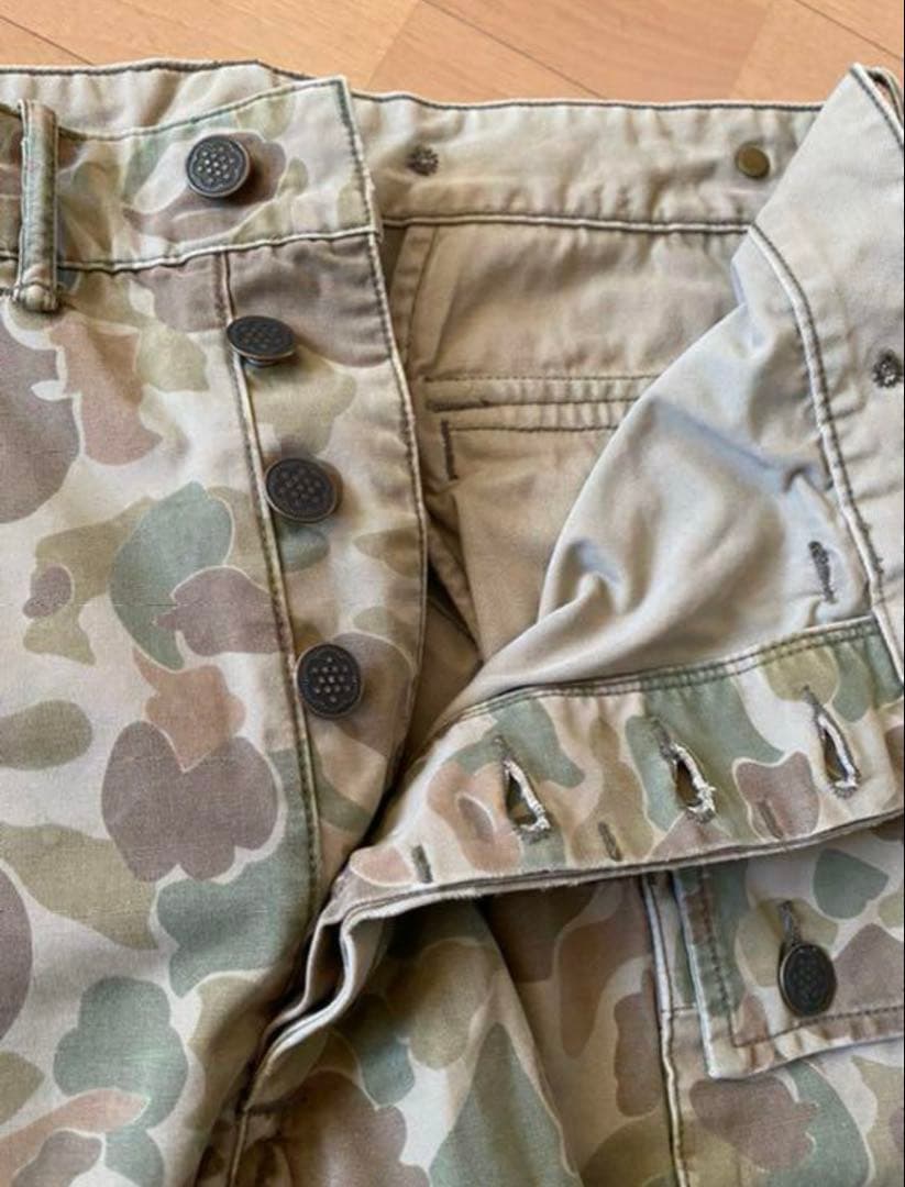 RRL カモ柄ハーフパンツ