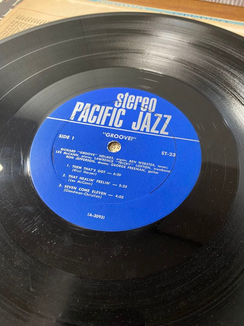 【さとしさん限定】ジャズLP リチャード・グルーヴ・ホルムズほか5枚